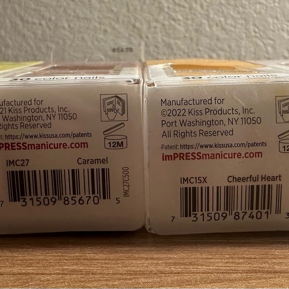 imPRESS color Press-On‎ 4 pack 001,15X,027,05X - Picture 3 of 6